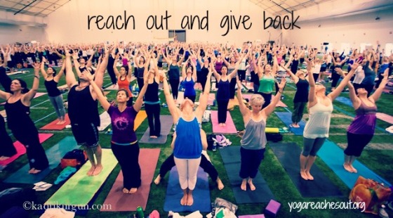 yoga reaches out
